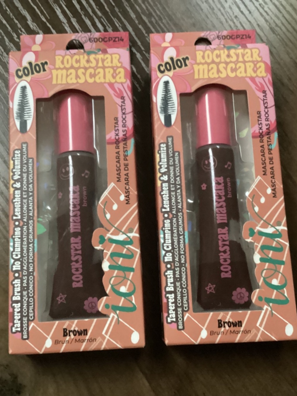 Ioni ROCKSTAR mascara brown Bundle New